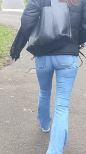 Tight Jeans Student Great Figure