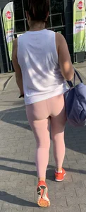 Compilation Big Ass Milf Tight Spandex Shiny Pants (not oc)