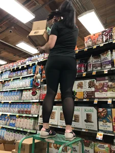Co worker showing off ass for me