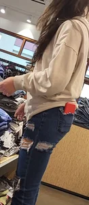 Tight ass in jeans