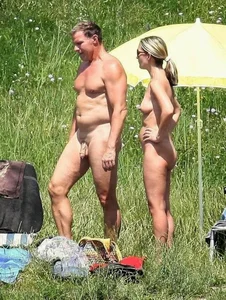 Nude beach and topless girls