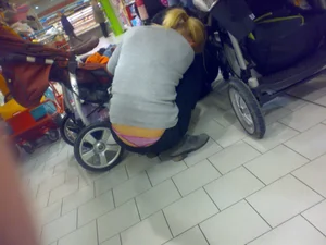 Huge collection of whale tails, ass cracks and panty peeks in public