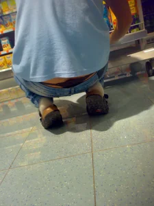 Huge collection of whale tails, ass cracks and panty peeks in public