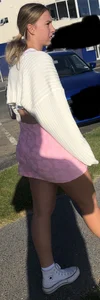 Small pink skirt