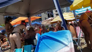 Brazillian beach creepshots, huge gallery of candid girls in swimsuits