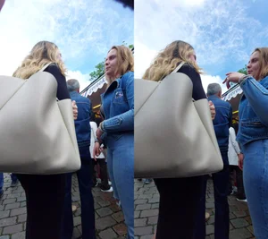 The Blonde Tight Pants Immersion