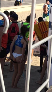 Beach and bikini candid girls