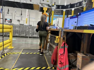 Coworkers ass