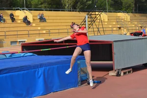 Candid track and field girls