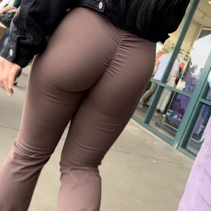 Nice ASIAN Shopping (brown Flares)