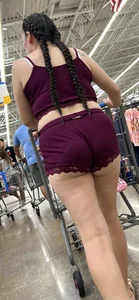 [OC] Hot Latina ASS Out in Sexy super revealing pajamas @ Walmart