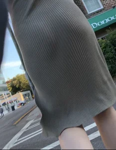 PAWG in a See-Through Dress