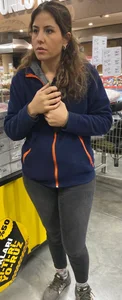 Milf Employee in Tight Jean with Face