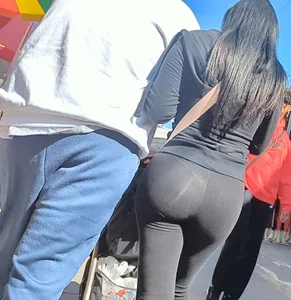 Latina in Black Leggings VTL (OC)