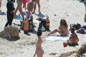 Continesti nude beach girls in Romania