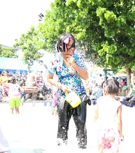 Water Festival girls in Thailand