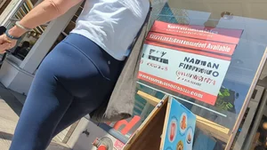 White Lady Bumped Into with VPL (OC)