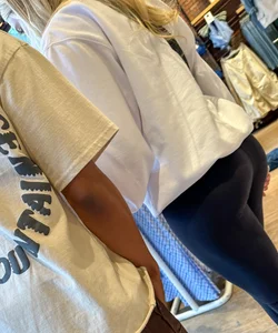 Blonde college girl with a perfectly shaped plump tight ass