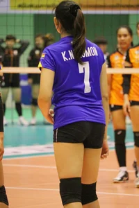 Thai candid volleyball girls