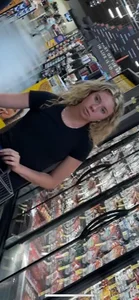 Cute blonde teen with a tight ass!