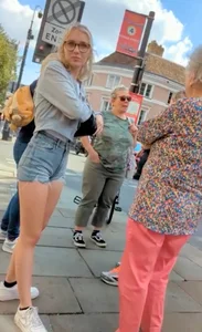 short candid teen