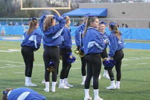 Candid cheerleaders