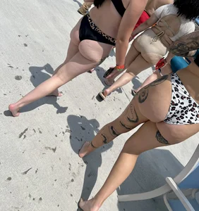 Two sexy asses