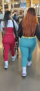 Couple of Great Asses in Whole Foods