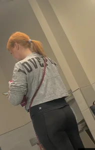 Hottest Red Headed Milf Working Out Iv Ever Seen