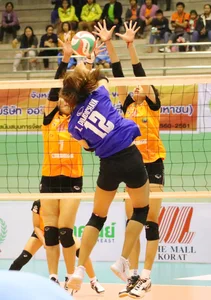 Thai candid volleyball girls