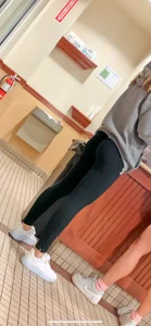 Tight booty in line