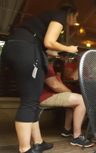 A Chubby Waiter Girl in Tights, Collection of Creepshots