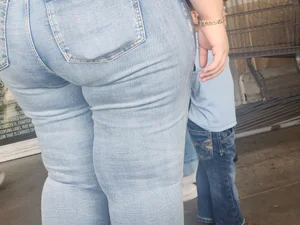 Out In The Wild 61 ( Thicc BBW with a massive ass)