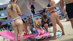 Brazillian beach creepshots, huge gallery of candid girls in swimsuits