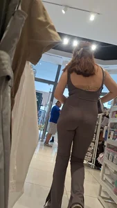 Hard VPL in brown one piece