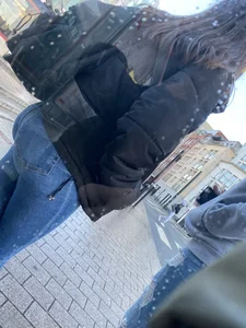 Sexy Candid Butt in Tight Blue Jeans Street Creepshots