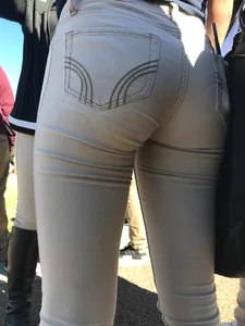 Tight jeans on teen (first post)