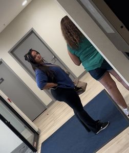 Thick in spandex flares going up the stairs🔥 ( OC , GIFs)