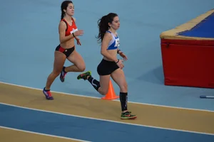 Candid track and field girls