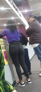 PF WORKER IN TIGHT BLACK JEANS