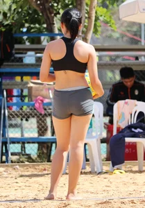 Thai candid volleyball girls