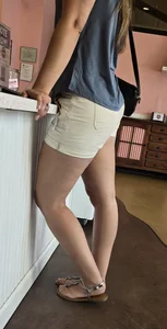 Birthday Cake shopping - nice ass, legs, feet