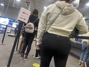 Small cute Latina milf with plumpy ass