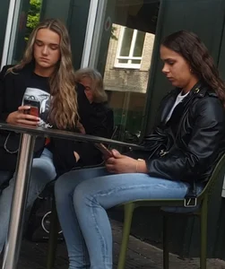 Pawg white girl in very tight jeans