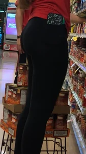 Latina bubble butt in leggings Winn win