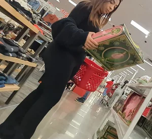 Sexy Babe at Target with face (OC)