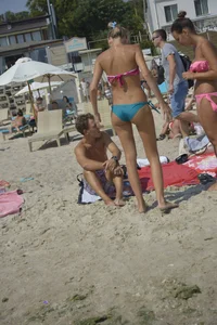 Beach and bikini girls