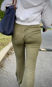 Pt.2 Redhead college girl with a round and jiggly booty