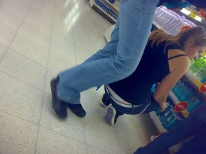 Huge collection of whale tails, ass cracks and panty peeks in public