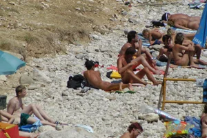 Croatia nude beach females, mostly mature
